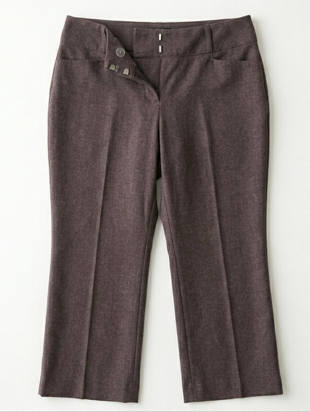 Ricki's Size 18 Dark Brown Trousers Career Professional Minimalist Office Pants